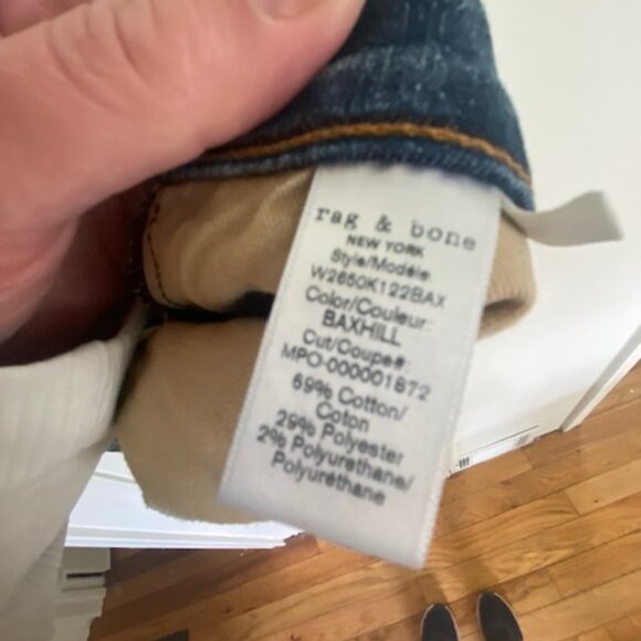 rag & bone Cate mid-rise skinny jeans - Picture 7 of 7